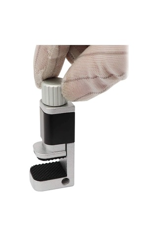 Leezsing 8 Adet Telefon Ekran Tamiri İçin Ayarlanabilir Metal Klip, Yumuşak Paspaslı Ekran Sabitleyici Aracı