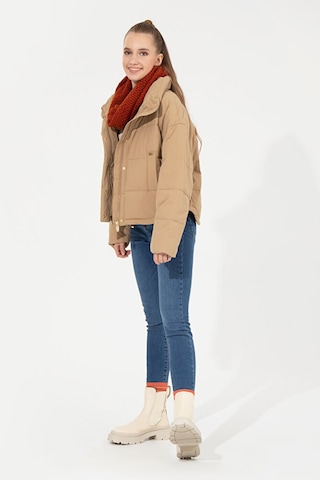 U.S. Polo Assn. Kadın Camel Mont 50254231-vr015 Çok Renkli