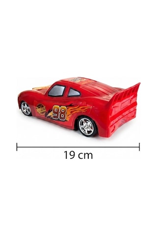 4 Fonksiyonlu Uzaktan Kumandalı Şimşek Mcqueen - Hızlı Ve Dayanıklı 4 Fonksiyonlu Yarış Arabası Kırmızı