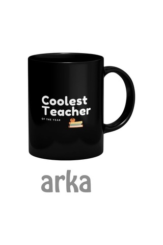 Cool Teacher Kupa Bardak Siyah