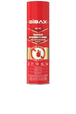 Sibax Sb112 Yangın Söndürücü Sprey 600 Ml Sibax Sb112 Yangın Söndürücü Sprey 600 Ml