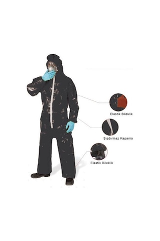 Starline 100Pe05 Kimyasal Koruyucu Tulum Xl Beden