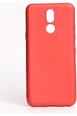 LG Uyumlu K40 Kılıf Zore Premier Silikon Kapak Kırmızı