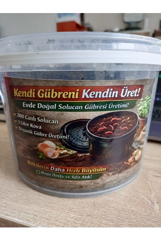 Benim Botanik Bahçem Kendi Gübreni Kendin Üret 3 LT