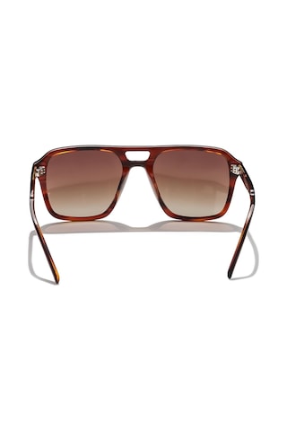 Hermod Old2090s-c3-53 Polarize Unisex Güneş Gözlüğü Kahverengi