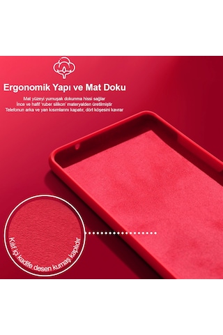 Xiaomi Redmi Note 8 Pro Kılıf Nano Lansman Silikon Arka Kapak Pudra