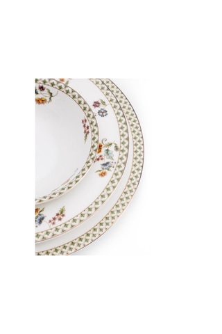 Maxx Doria Royal Bloom 12 Kişilik 60 Parça Yemek Takımı Pa2168 Beyaz