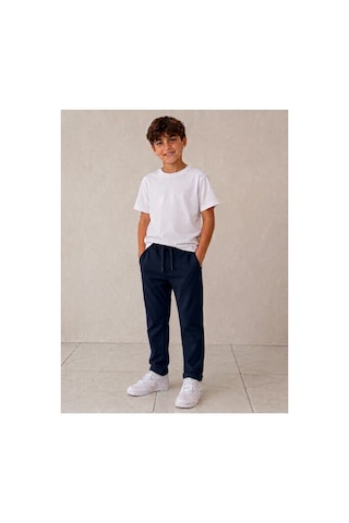 Suit Aydın 5-1 5 Yaş Arası Erkek Çocuk Belli Lastikli Duble Paça Pantolon Erkek Çocuk Jogger Pantolon Lacivert