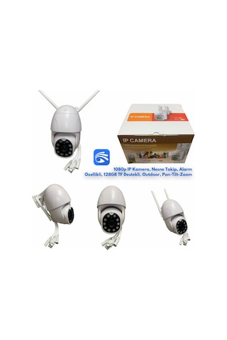 Dış Mekan Full Hd Wifi Kamera Hareket Sensörlü Gece Görüşlü Cmr19