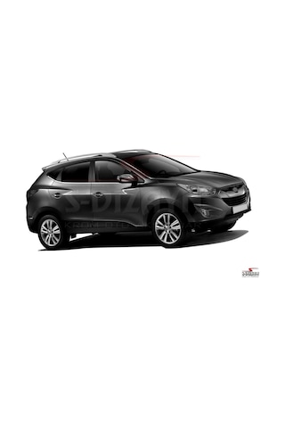 S-Dizayn  Hyundai İx35 Krom Cam Çıtası 6 Prç 2010-2015