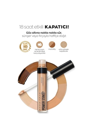 Avon Power Stay Kapatıcı 26 G Golden Light Medium