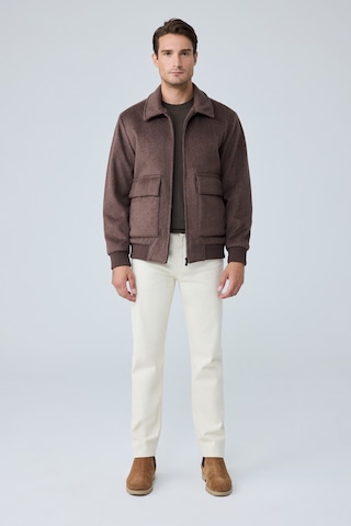 Danger Erkek Yünlü Yumuşak Dokulu Kaşe Mont Kahverengi 4341dngr