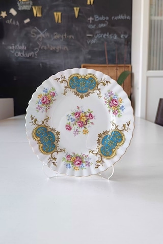 Berkeley Nurantik Bone China England Pasta Tabağı Sarı