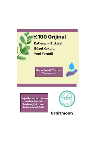 %100 Bitkisel Doğal El Yüz Saç Cilt Vücut Güzel Kokulu Orijinal Saf Lavanta Sabunu 120g - 1 Adet