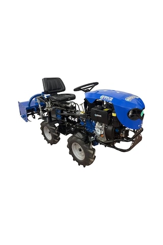 Yavuz Y600SX Life 188FE 12 HP Dizel Marşlı 4x4 Mini Traktör