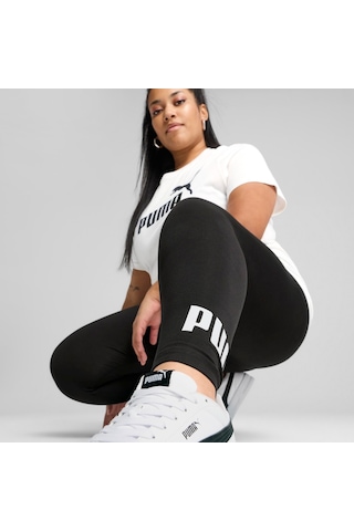 Puma Kadın Ess No. 1 Logo Leggings Crop 68242601 Siyah