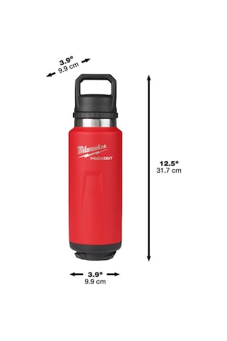 Milwaukee Packout Matara Suluk 1065 Ml Krmızı 4932493467 Kırmızı