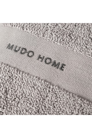 Mudo Home Mudo Home Gri Yüz Havlusu 50x80