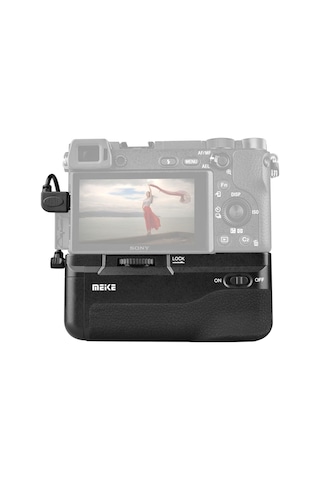 Sony A6000- A6300- A6400 için Meike Mk-A6300 Battery Grip