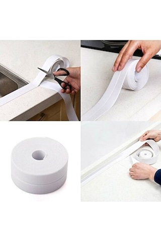 Su Sızdırmaz Lavabo Küvet Kenar Bandı 3.2 M x 38 MM