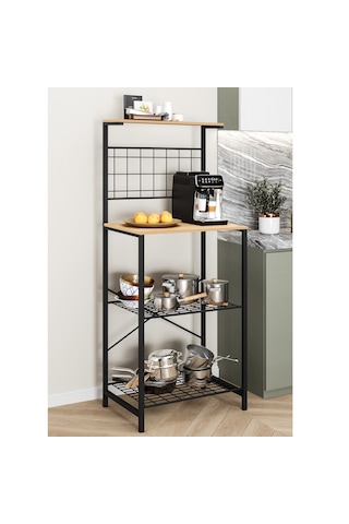 Çok Amaçlı Dolap Mutfak Bango Masa Dar Çam 1436