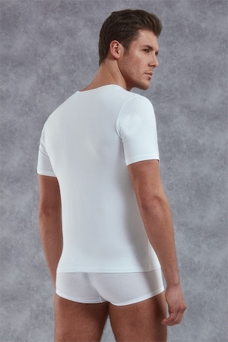 Doreanse Erkek Modal Derin V Yaka Kısa Kol T Shirt 2820