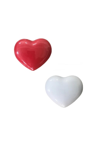 Eymenyapimarket Tomurcuk Porselen Çocuk Odası Kalp Düğme Mobilya Dolap Kulp (166939710)