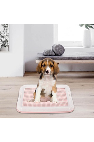 Homyl Küçük Köpekler Için Köpek Lazımlık Tuvalet Pembe