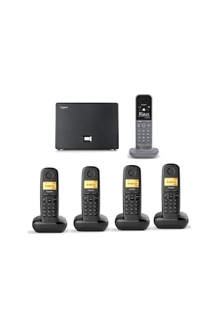 Gigaset CL390 Analog IP 5 Dahili Telsiz Kablosuz Telefon Santrali