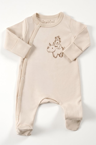 Tinylamb Cute Friends Yenidoğan Bebek Seti - 3 Parça Ekru