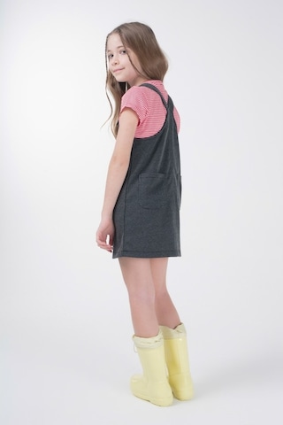 Brz Kids Kız Çocuk Salopet-Antrasit