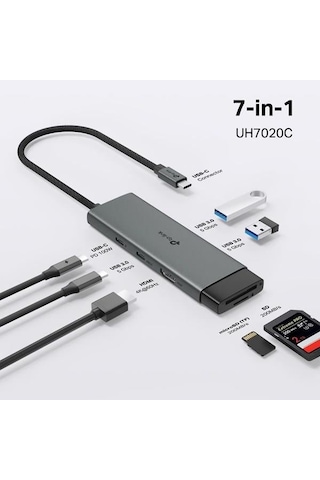 Tp-lınk 7port Uh7020c Typec 7in1 Dock-201275