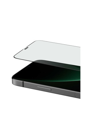 Benks Apple Uyumlu iPhone 12 Pro Max Benks 0.3mm V Pro Dust Proof Green Light Ekran Koruyucu ZORE-218811 Şeffaf