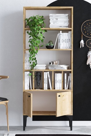 Decormet Pollux Kitaplık Dec0032 Çok Renkli