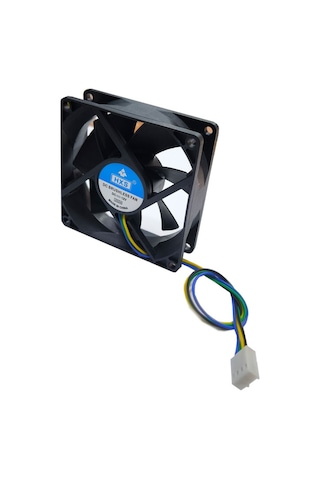 8 Cm 4 Pin Dc 12v Fan 8x8x2.5cm 12 V 4pinli Fan 1 Adet