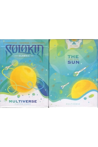 Tpcc Solokid Multiverse Oyun Kağıdı Limited Edition Koleksiyonluk İskambil Kartları Destesi