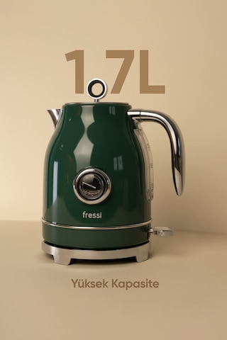 Fressi FR-KT05 1.7 L Isı Göstergeli Retro Kettle