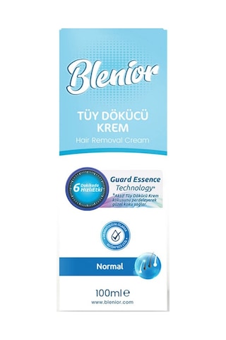 Blenior Normal Ciltler için Tüy Dökücü Krem 100 ML
