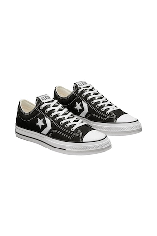 Converse Star Player 76 Premium Canvas Ayakkabı Siyah Çok Renkli