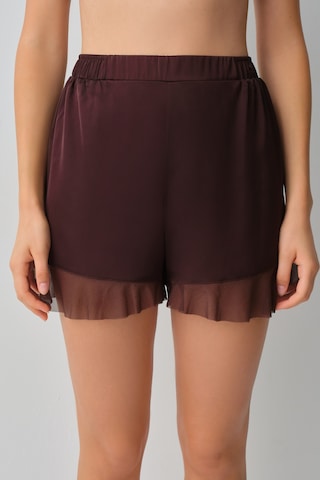 Suwen Aura Pijama Şortu Wsh118102971460 Bitter