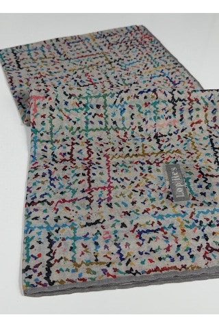 Lop Soft Pamuk Eşarp-06305 Gri