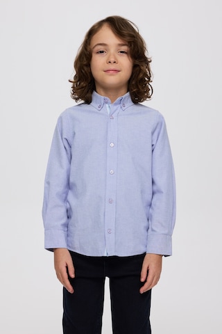 Panço Erkek Çocuk Basic Lacivert Oxford Gömlek