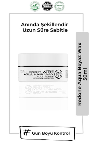 Redone Aqua Wax Beyaz 50 Ml