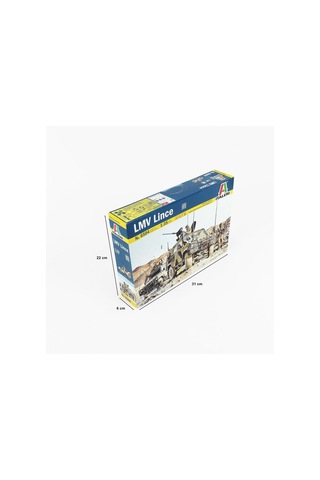 Italeri 6504s 1/35 Ölçek, Lmv Lince Zırhlı Aracı, Plastik Model Kiti-51163