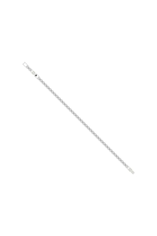 Merano Design 4mm Beyaz Su Yolu Bileklik Çok Renkli