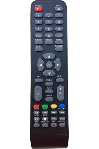 Zeyd Saba Uydu Alıcılı Led Televizyon Kumandası