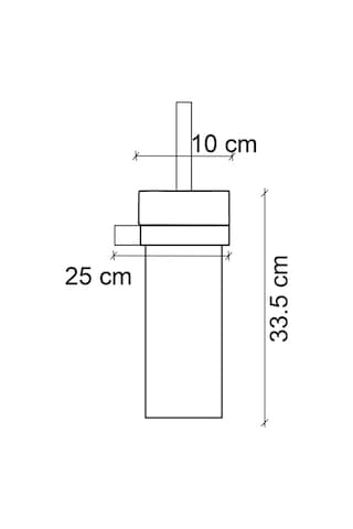 Fj-10504 Tuvalet Fıçası Siyah & Beyaz
