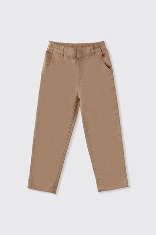 Panço Erkek Çocuk Bej Cepli Pantolon 2601bk04001 Krem