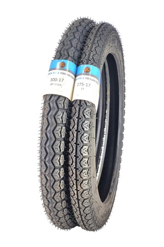 Kuba X Boss  300-17 Tt Ve 275-17 Tt Tubetype Lastik