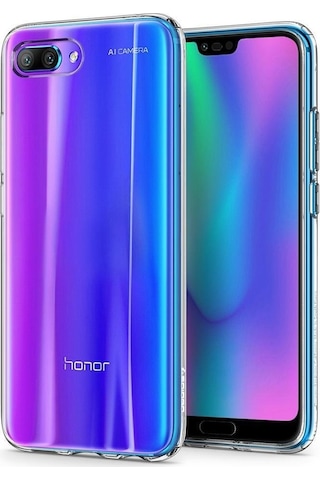 Spigen Huawei Honor 10 İle Uyumlu Kılıf Liquid Crystal 4 Tarafı Koruma